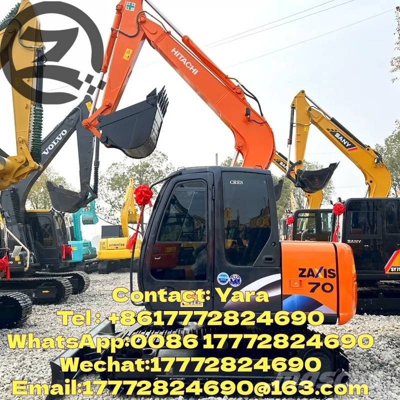 Hitachi ZX 65 U Minigrävare < 7t