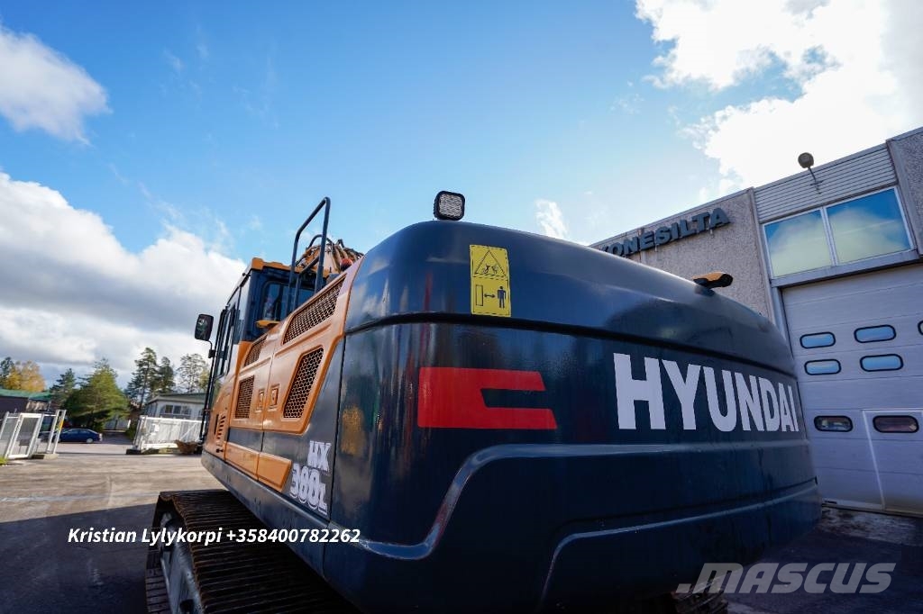 Hyundai HX380L VASARASUOJATTU Gravemaskiner på larvebånd