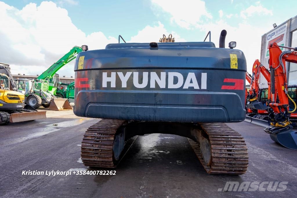 Hyundai HX380L VASARASUOJATTU Gravemaskiner på larvebånd