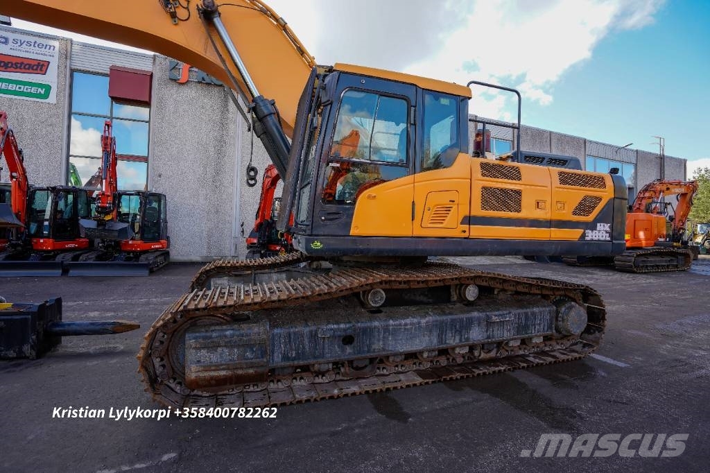Hyundai HX380L VASARASUOJATTU Gravemaskiner på larvebånd