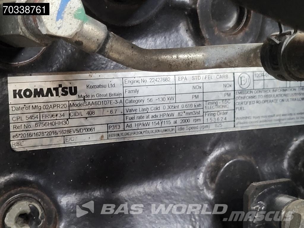 Komatsu WA270 -8E0 Quick Coupler Radlader