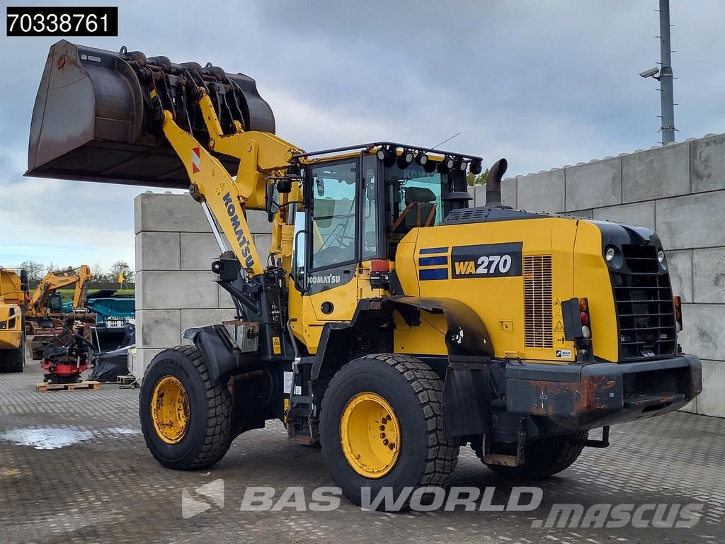 Komatsu WA270 -8E0 Quick Coupler Radlader