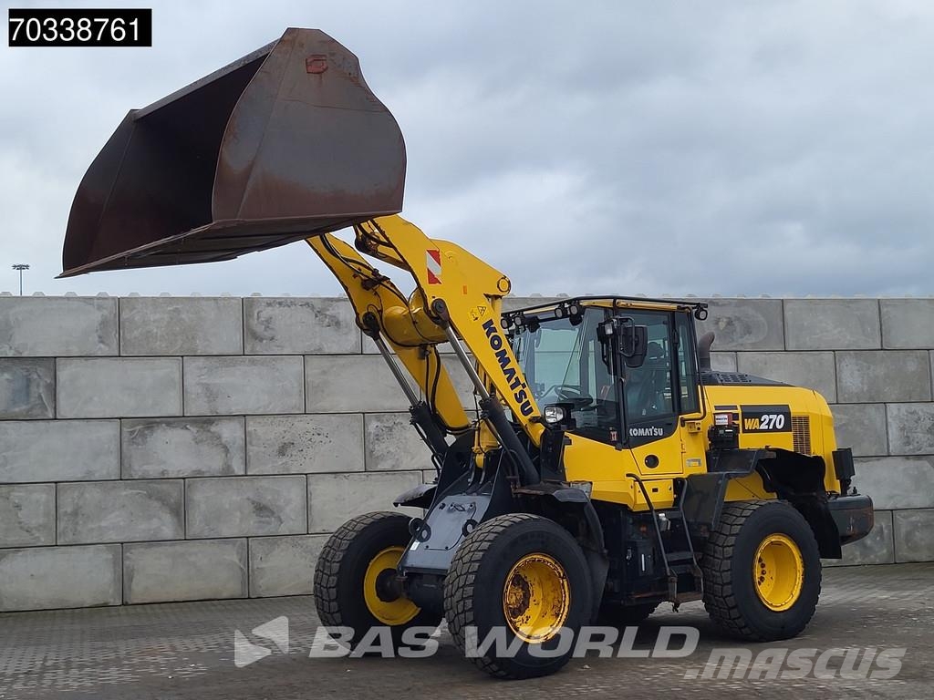 Komatsu WA270 -8E0 Quick Coupler Radlader