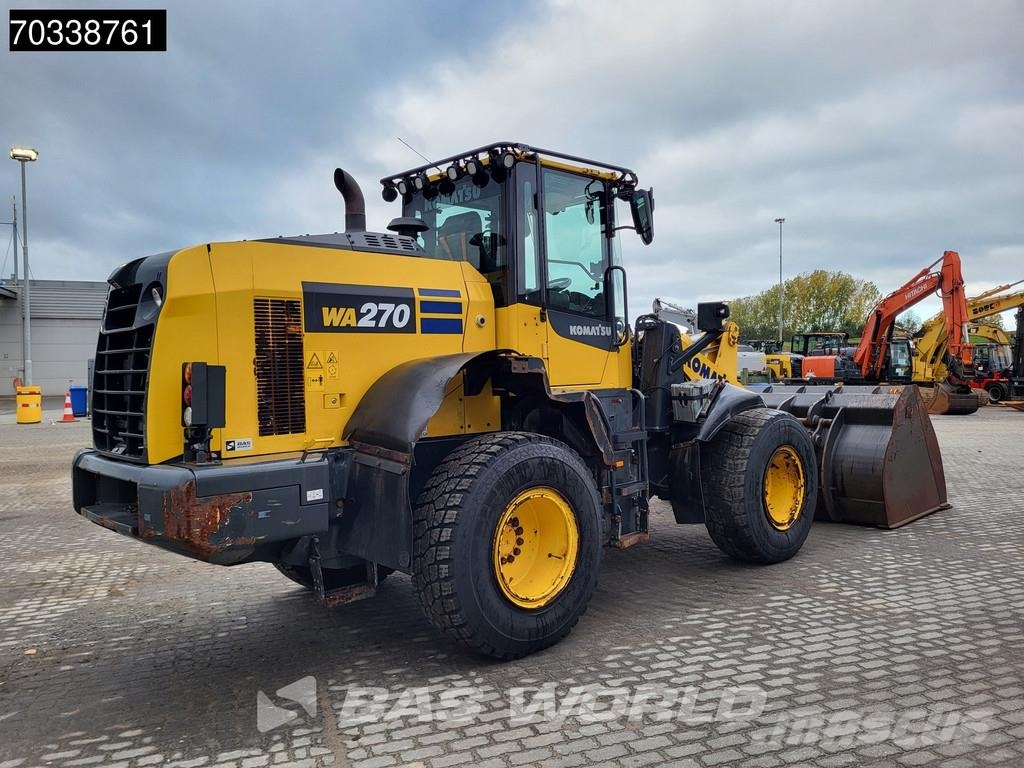 Komatsu WA270 -8E0 Quick Coupler Radlader