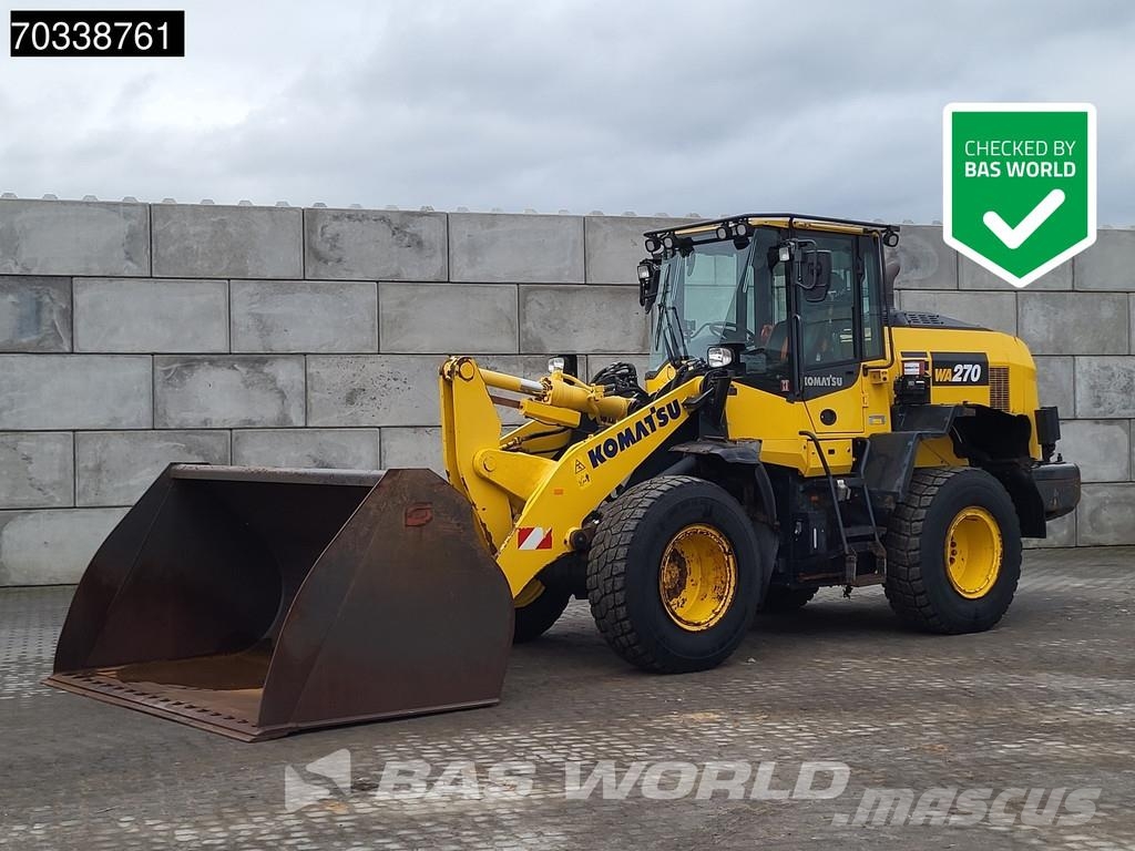 Komatsu WA270 -8E0 Quick Coupler Radlader