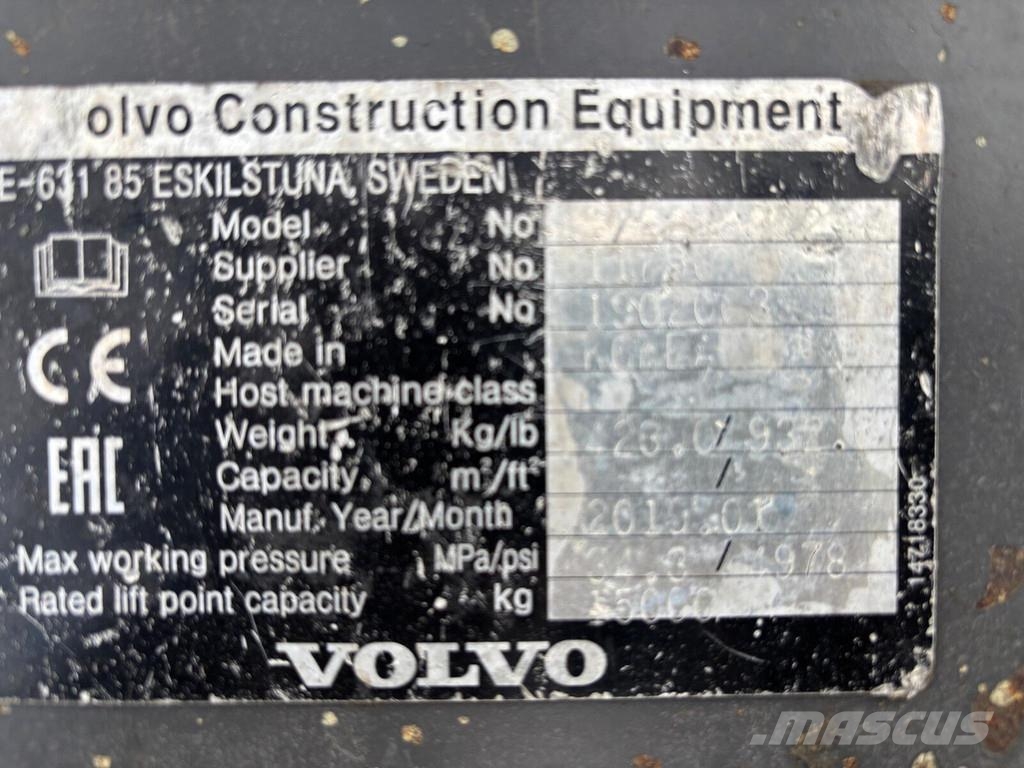 Volvo EC480EL Kāpurķēžu ekskavatori