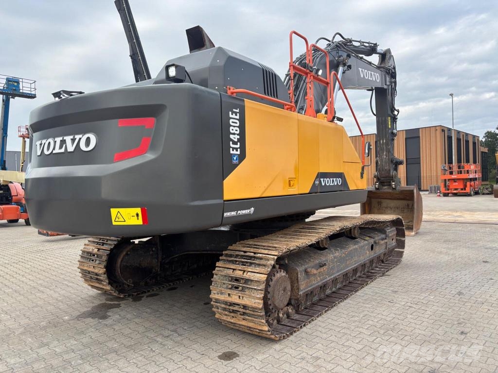 Volvo EC480EL Kāpurķēžu ekskavatori