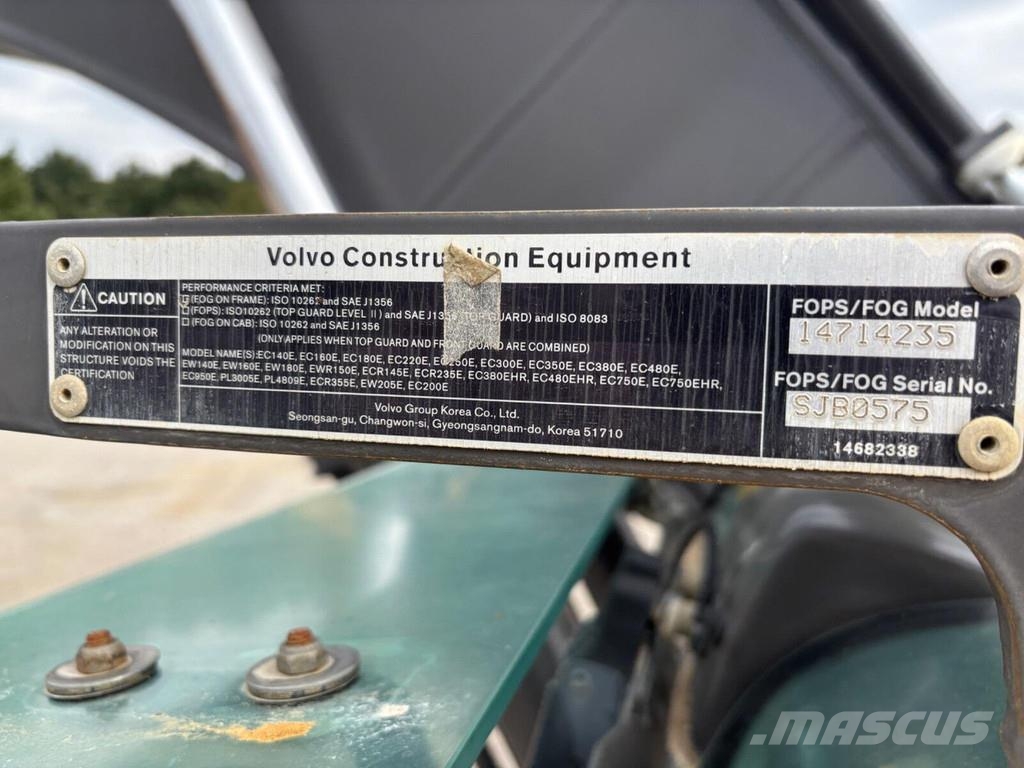 Volvo EC480EL Kāpurķēžu ekskavatori