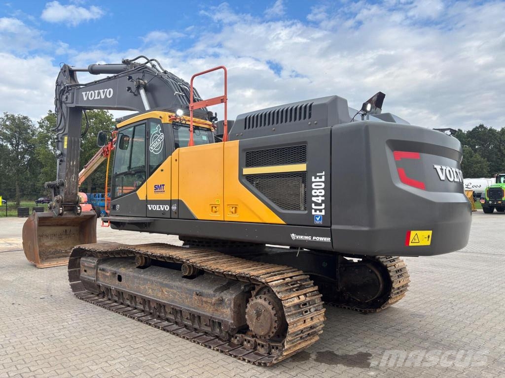 Volvo EC480EL Kāpurķēžu ekskavatori