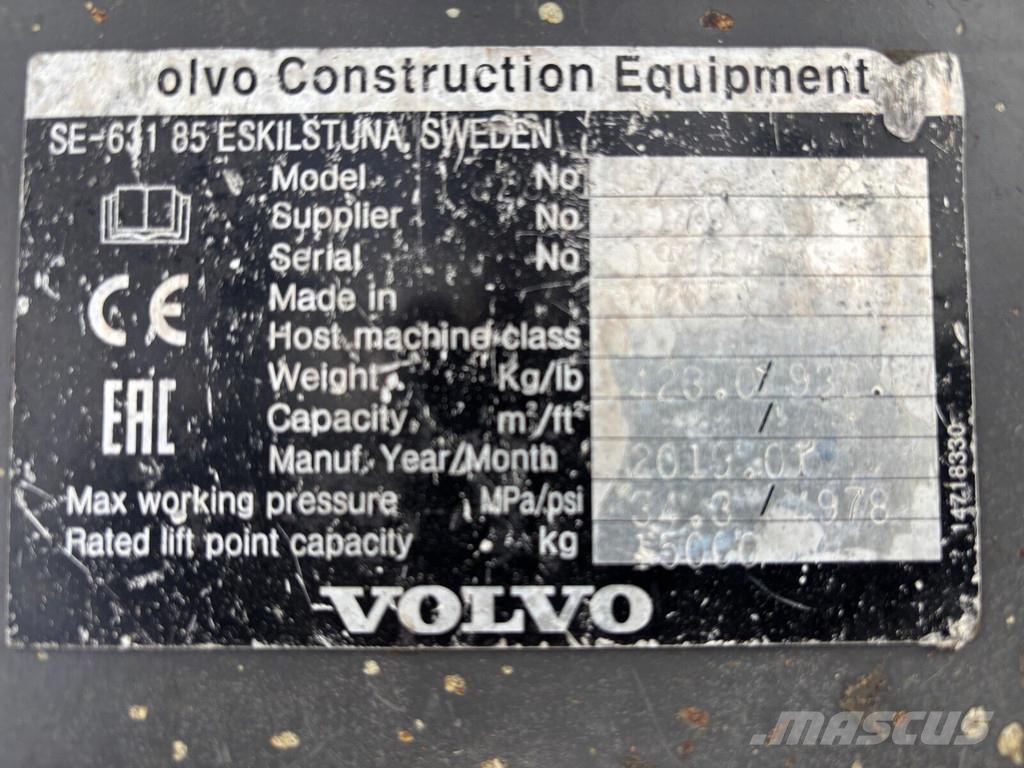 Volvo EC480EL Kāpurķēžu ekskavatori