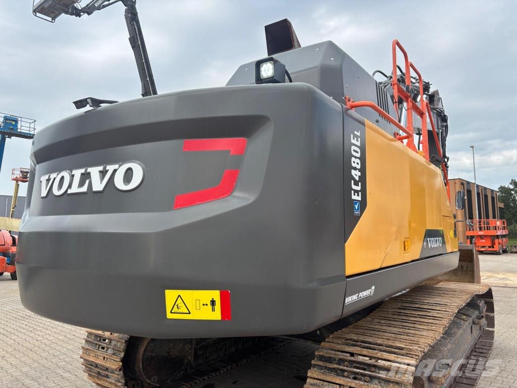 Volvo EC480EL Kāpurķēžu ekskavatori