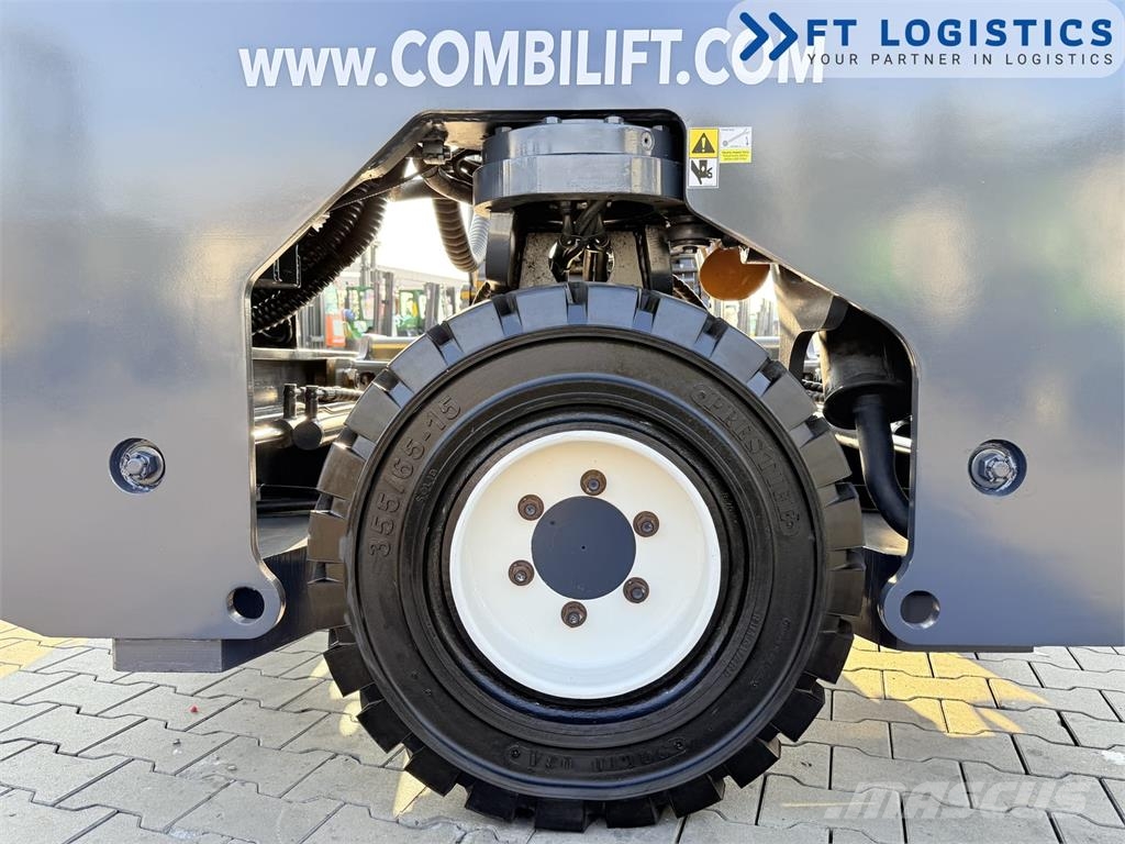 Combilift C3000XL | GAS | DUPLEX 4550 | FREE LIFT | FORK POS Carrello elevatore retrattile a 4 vie