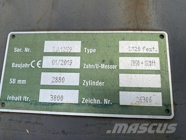 Seiler (1062) 3.8 cbm neuw. Schaufel / bucket Buckets