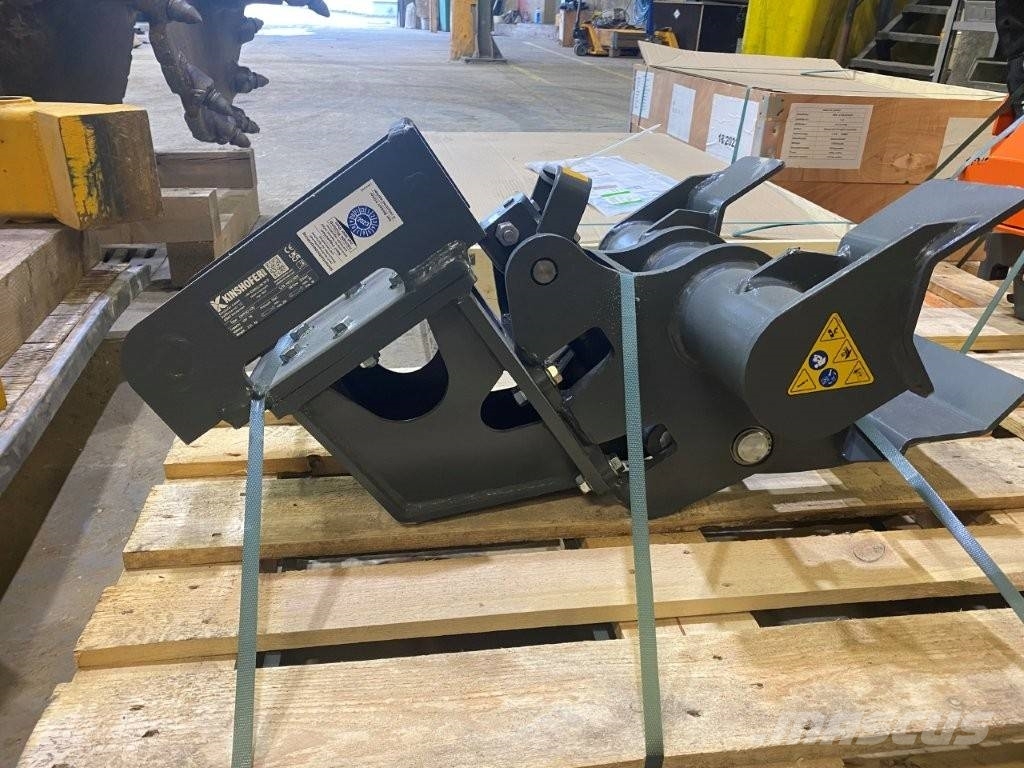 Kinshofer Gestänge-/ Rohrgreifer 600mm mit NOX-Tiltrotator Garras