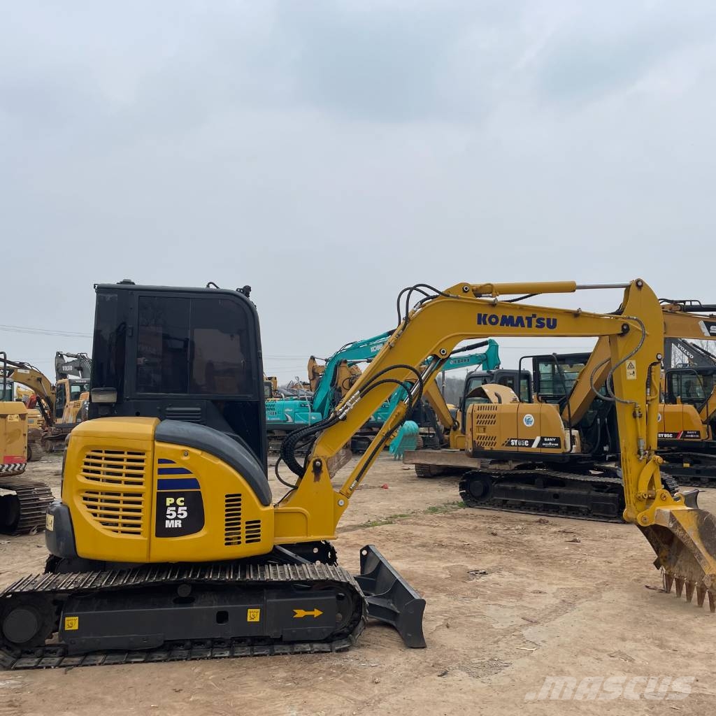 Komatsu PC 55 MR حفارات صغيرة أقل من 7 طن (حفارات صغيرة)