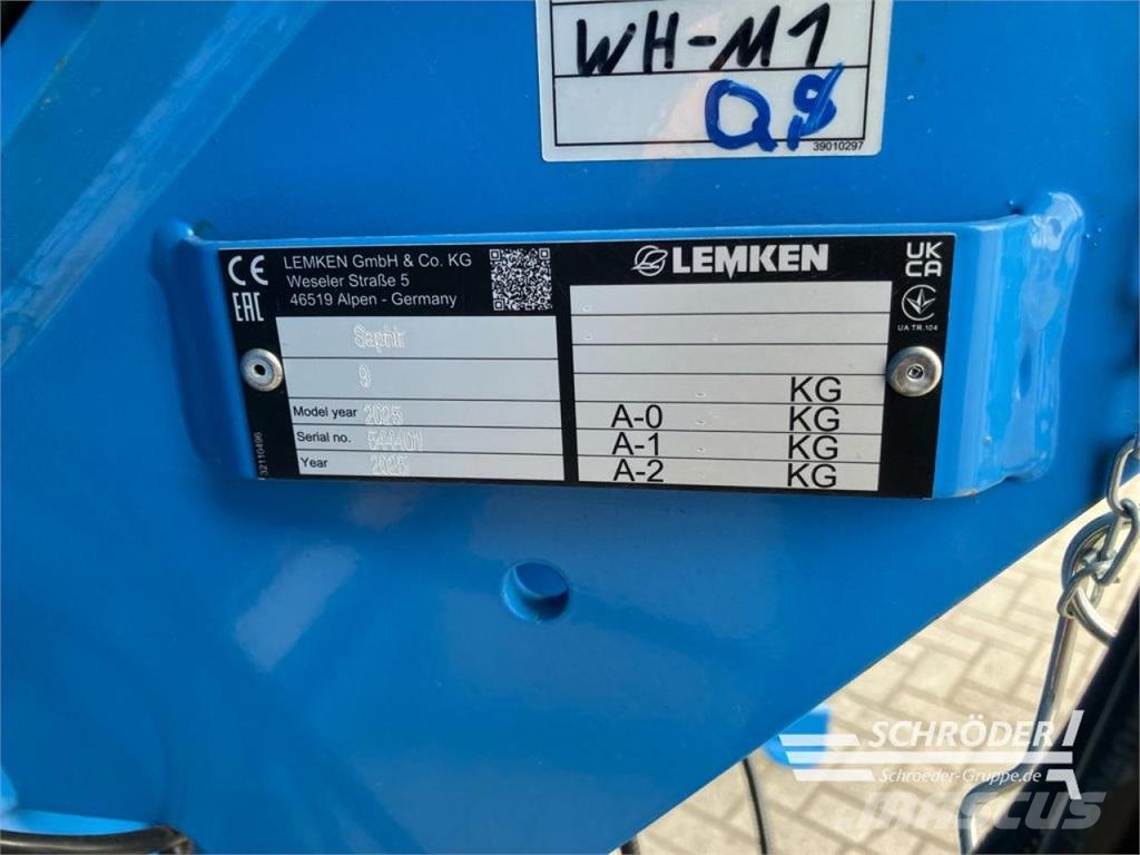 Lemken SAPHIR 9/300 Külvikud