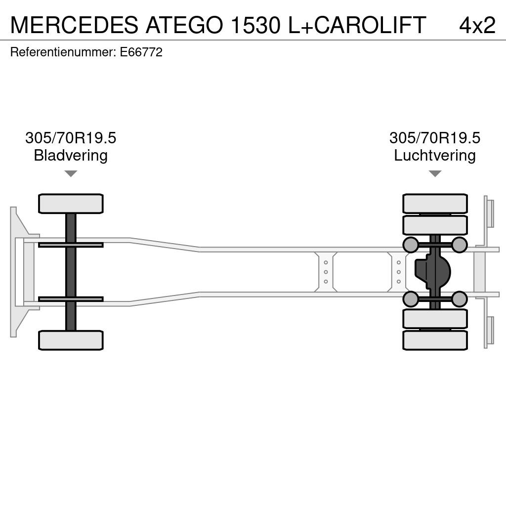 Mercedes-Benz ATEGO 1530 L+CAROLIFT Furgons