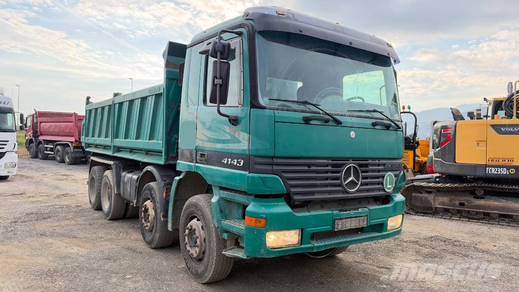 Mercedes-Benz ACTROS 4143 K 8X4 MEILLER BORDMATIC TIPPER - EPS Tipper trucks
