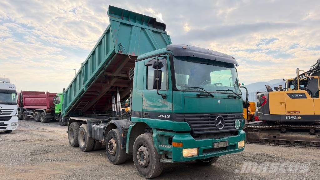 Mercedes-Benz ACTROS 4143 K 8X4 MEILLER BORDMATIC TIPPER - EPS Tipper trucks
