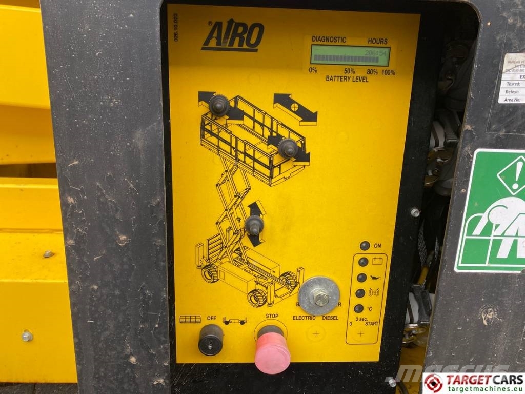 Airo XL 19E Electric XL19E Scissor Work Lift 1900cm Scissor lifts
