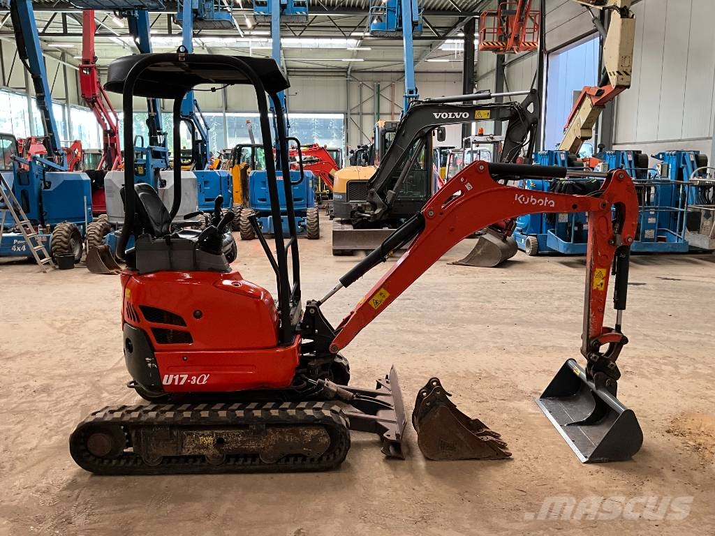 Kubota U 17-3 Minigraafmachines < 7t