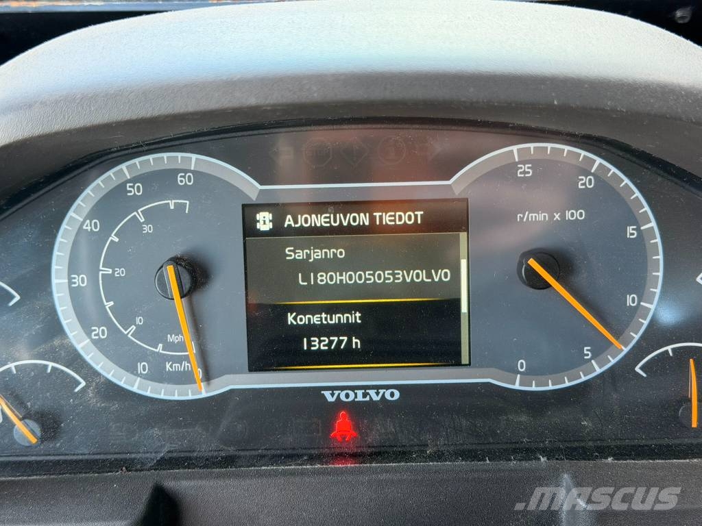 Volvo L 180 H Kunnostettu kauha, Vaaka Radlader