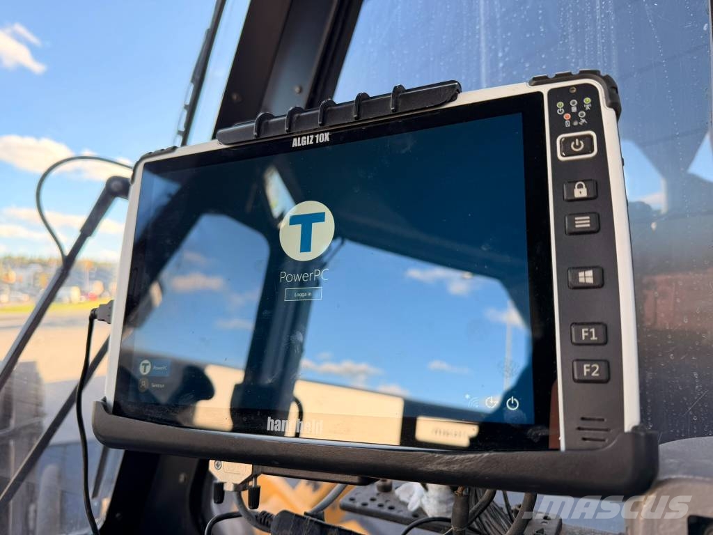 Volvo L 180 H Kunnostettu kauha, Vaaka Radlader