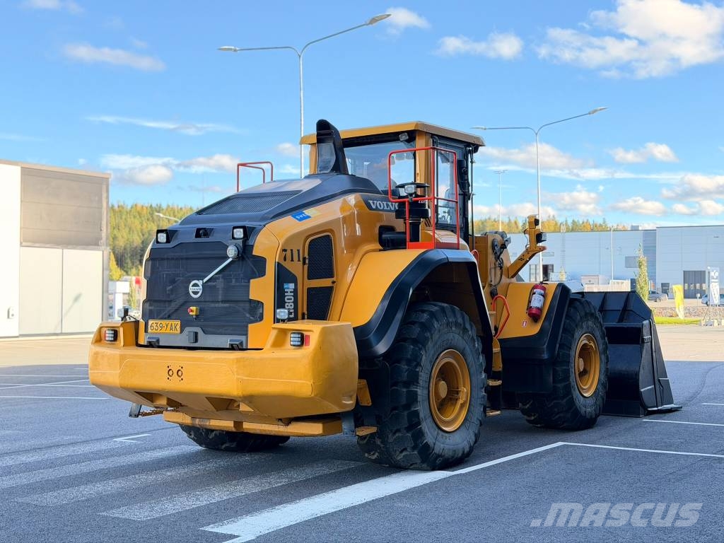 Volvo L 180 H Kunnostettu kauha, Vaaka Radlader