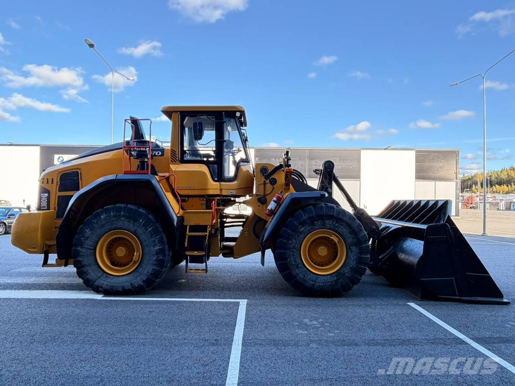 Volvo L 180 H Kunnostettu kauha, Vaaka Radlader