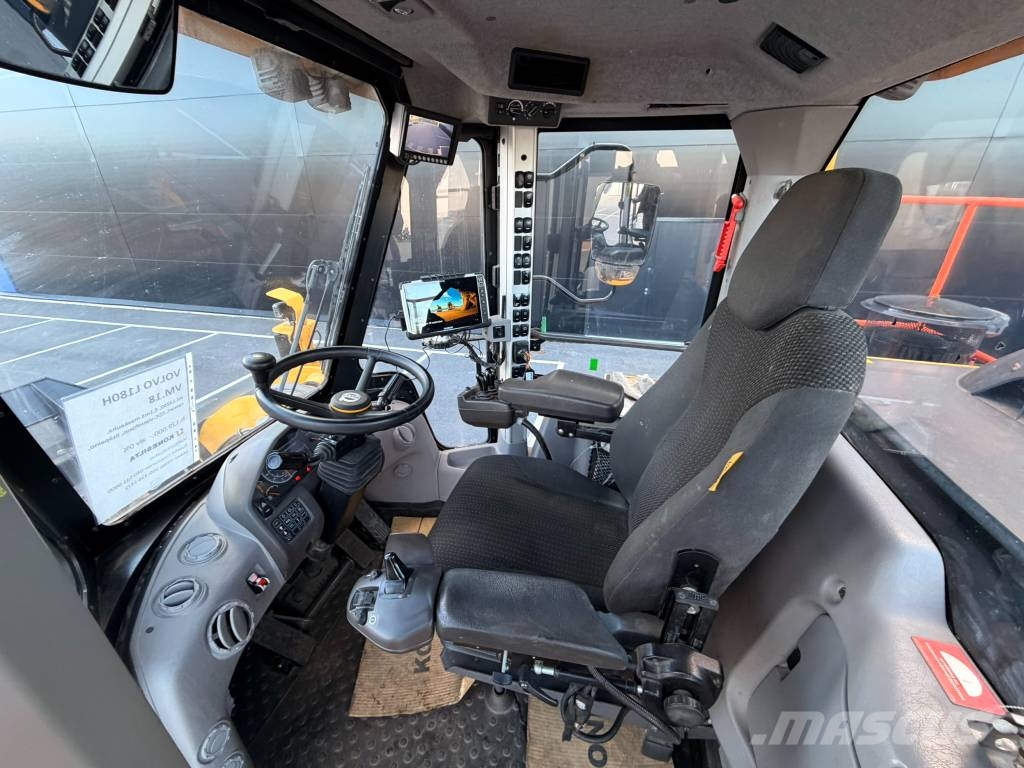 Volvo L 180 H Kunnostettu kauha, Vaaka Radlader
