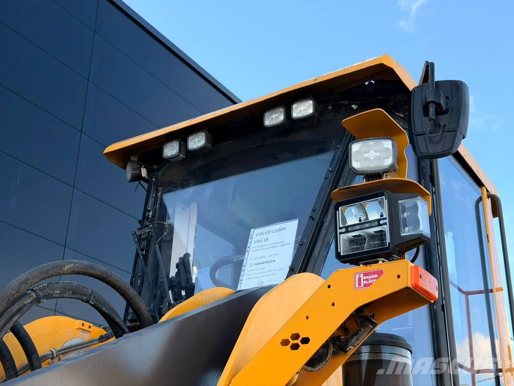 Volvo L 180 H Kunnostettu kauha, Vaaka Radlader