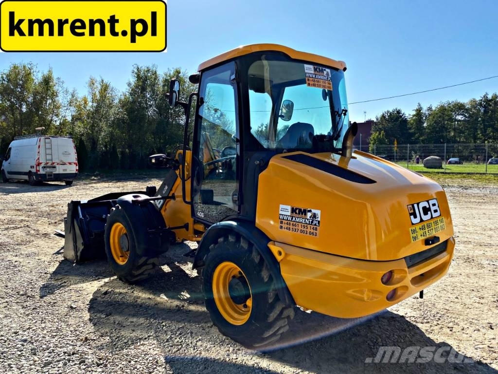 JCB 406 Kolesni nakladalci