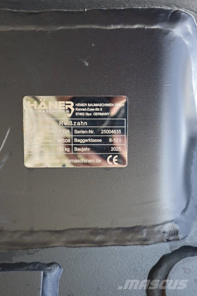 Häner HRZ 8.12A Ø60 8-12 t خداشات
