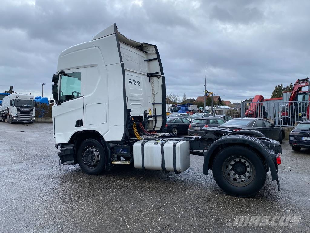 Scania R500 endommagé Sattelzugmaschinen