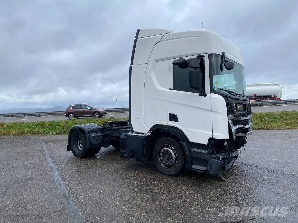 Scania R500 endommagé Sattelzugmaschinen