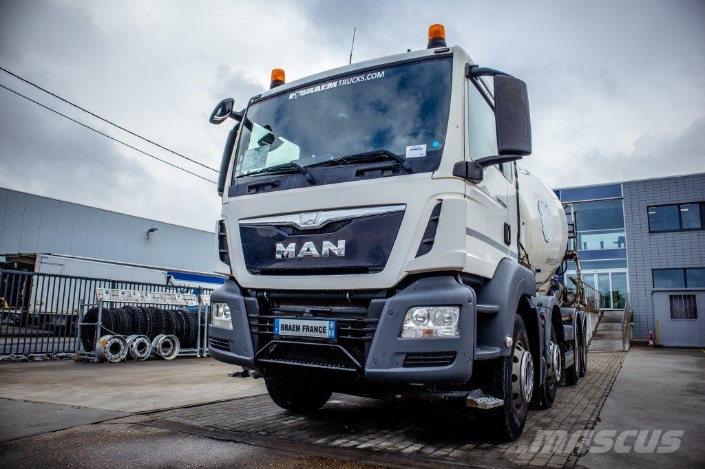 MAN TGS 32.360 BB+MIXER 9M³ ミキサー車