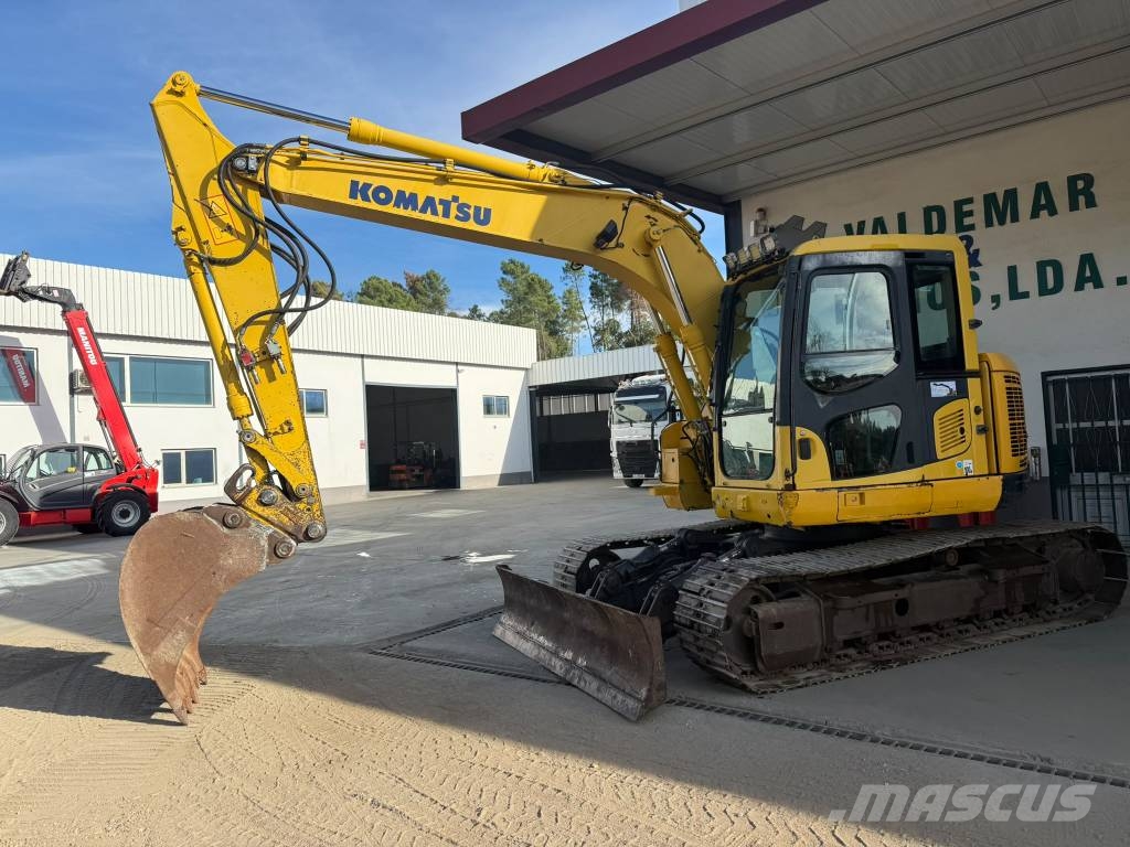 Komatsu PC 138 Kāpurķēžu ekskavatori