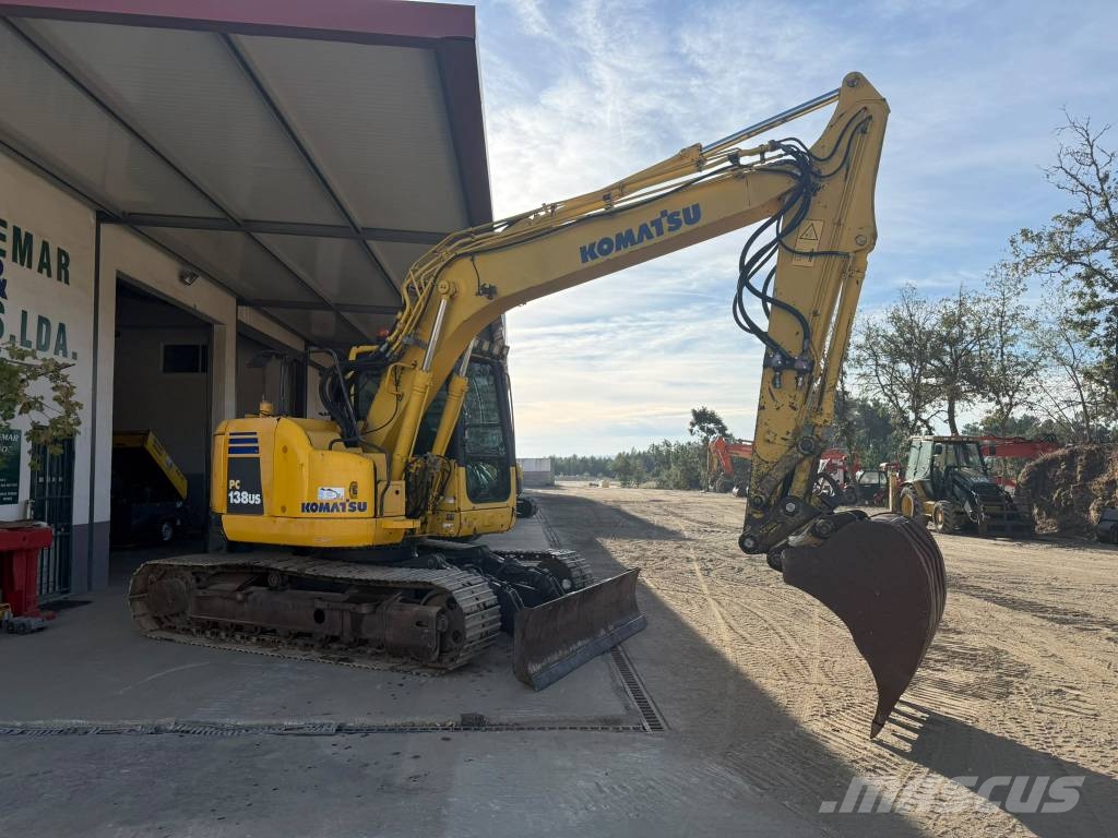 Komatsu PC 138 Kāpurķēžu ekskavatori
