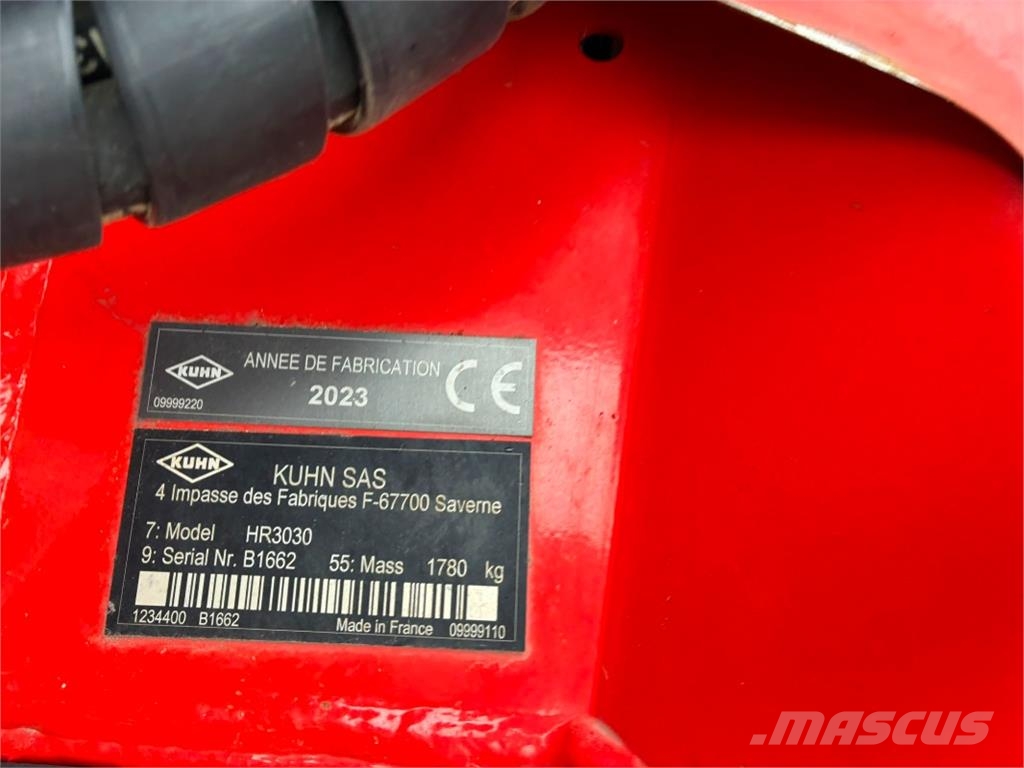 Kuhn Venta 3030/ HR3030 VistaFlow مثاقيب مدمجة