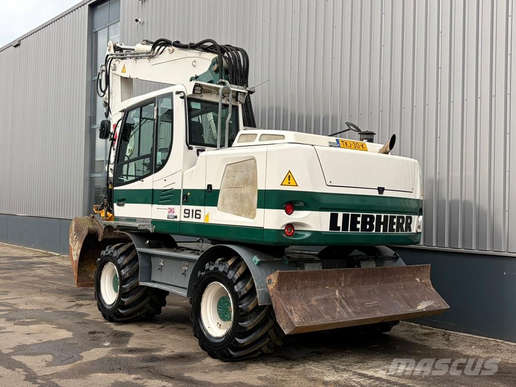 Liebherr A916 Bagri na kolesih