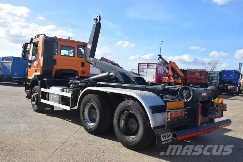 Iveco Trakker 360 +Waf 20t.hooklift Camiones polibrazo