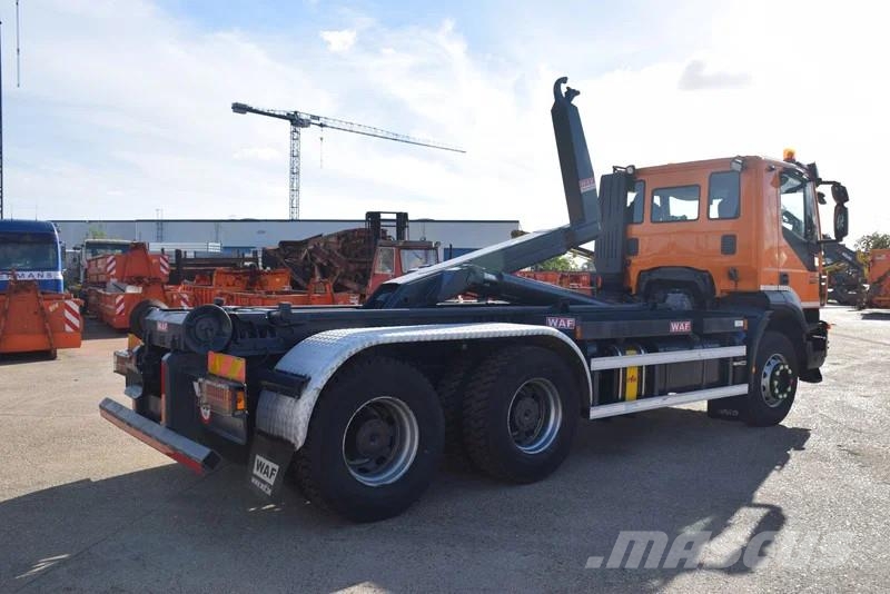Iveco Trakker 360 +Waf 20t.hooklift Camiones polibrazo