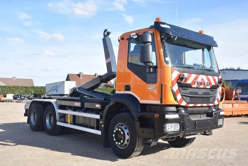Iveco Trakker 360 +Waf 20t.hooklift Camiones polibrazo