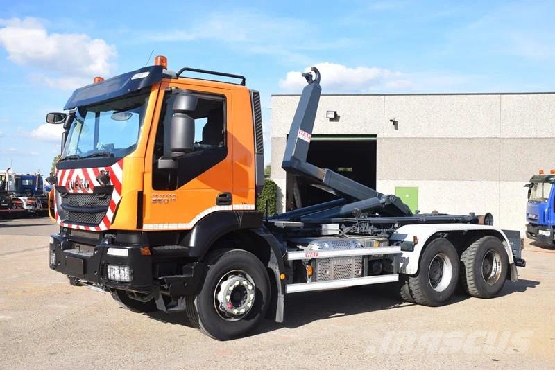 Iveco Trakker 360 +Waf 20t.hooklift Camiones polibrazo