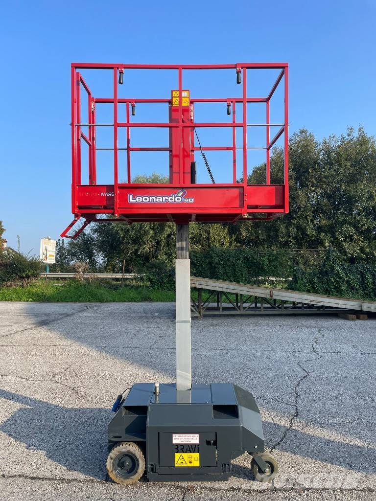 Bravi Lui Mini Plataformas con jaula de elevación