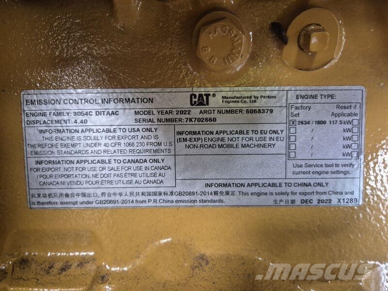 CAT 3054C DITAAC Motorlar