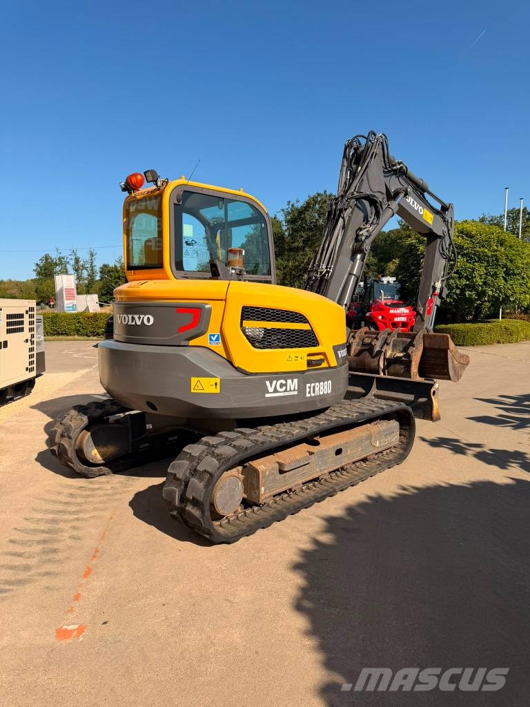 Volvo ECR 88 D Triple Boom Midi bageri 7t – 12t