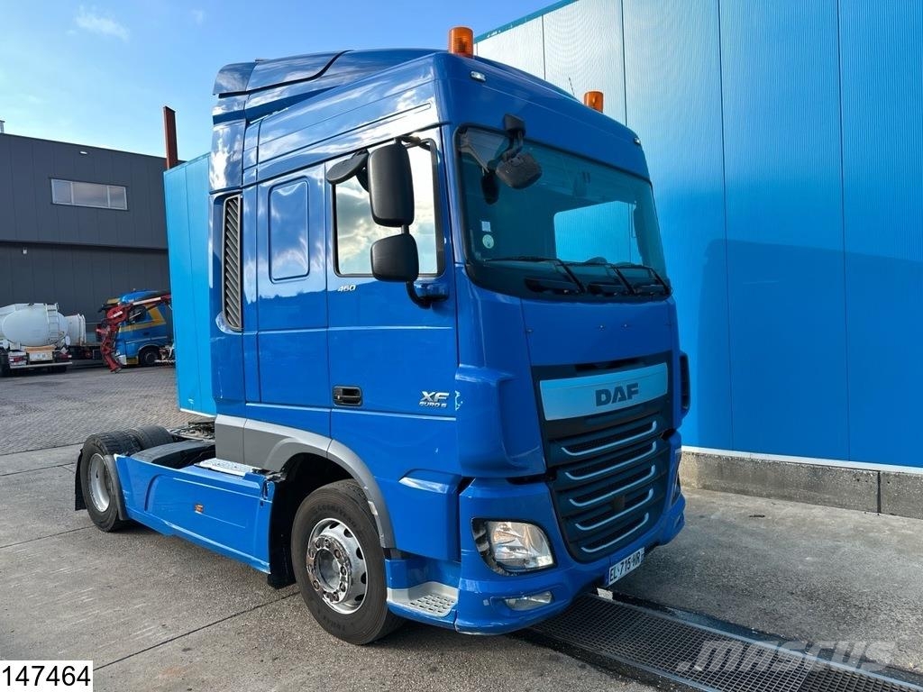 DAF XF 460 EURO 6, Retarder, Standairco Тягачі