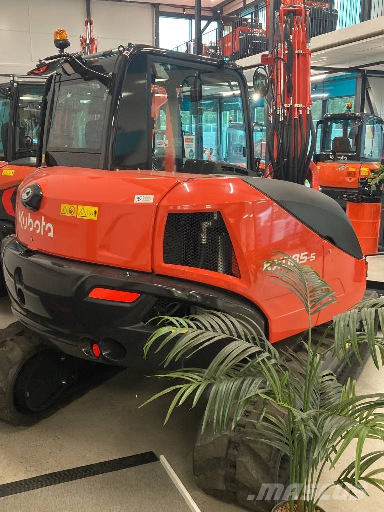 Kubota KX 085-5 中型油圧ショベル 7ｔ-12ｔ（ユンボ・パワーショベル・バックホー）