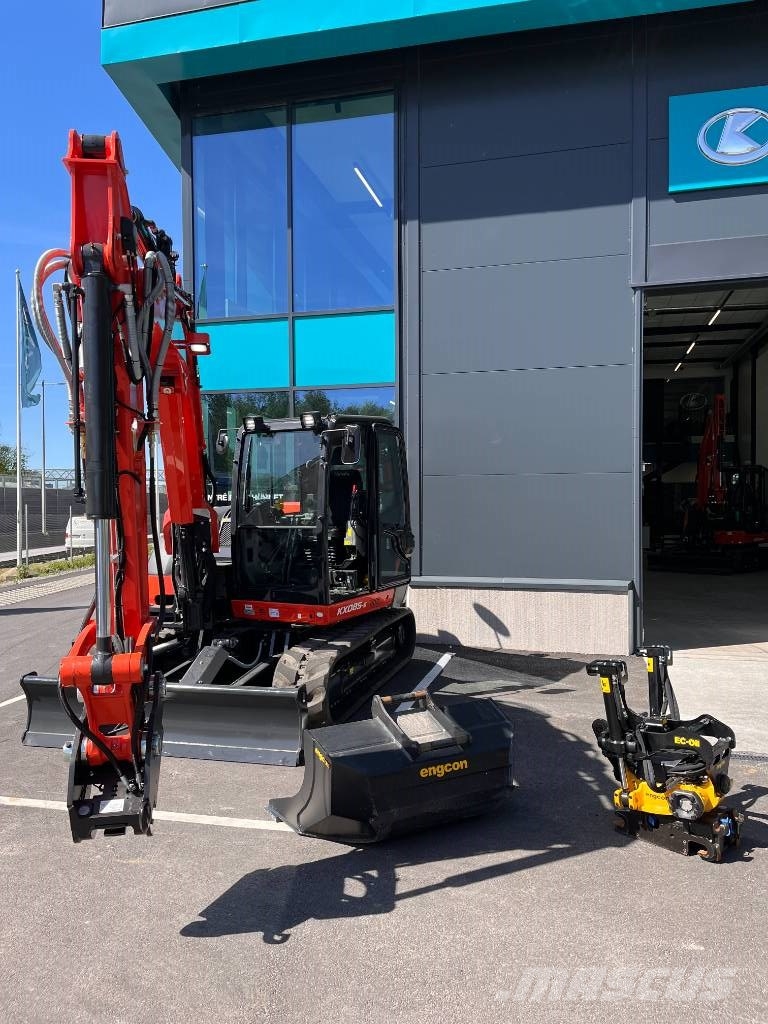 Kubota KX 085-5 中型油圧ショベル 7ｔ-12ｔ（ユンボ・パワーショベル・バックホー）